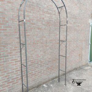 Rozenboog 140cm breedt, verzinkt en gecoat